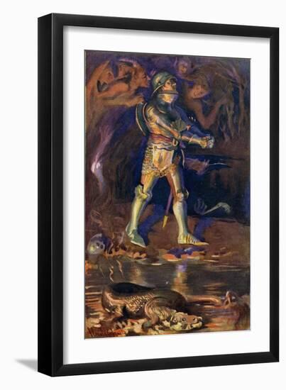 The Pilgrim's Progress by John Bunyan-Harold Copping-Framed Giclee Print