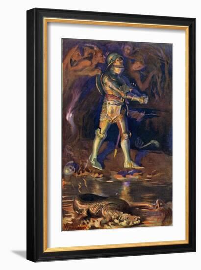 The Pilgrim's Progress by John Bunyan-Harold Copping-Framed Giclee Print