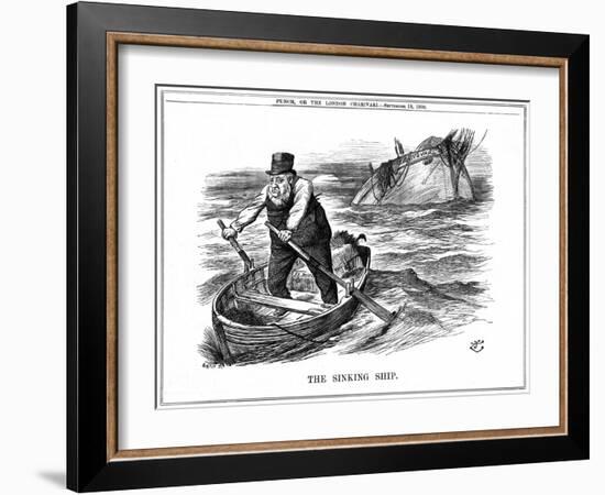 The Pilgrim's Rest, Caricature Af Paul Kruger, South African Politician, 1900-John Tenniel-Framed Giclee Print