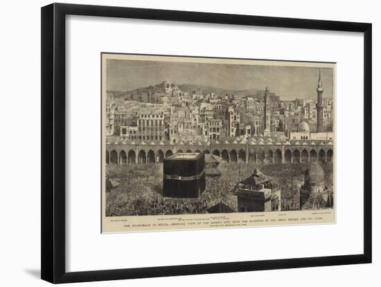 The Pilgrimage to Mecca-null-Framed Giclee Print