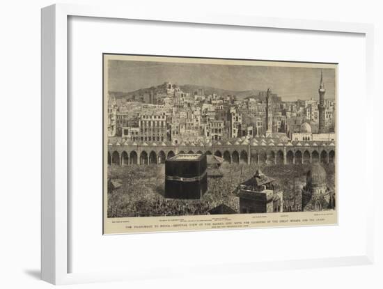 The Pilgrimage to Mecca-null-Framed Giclee Print