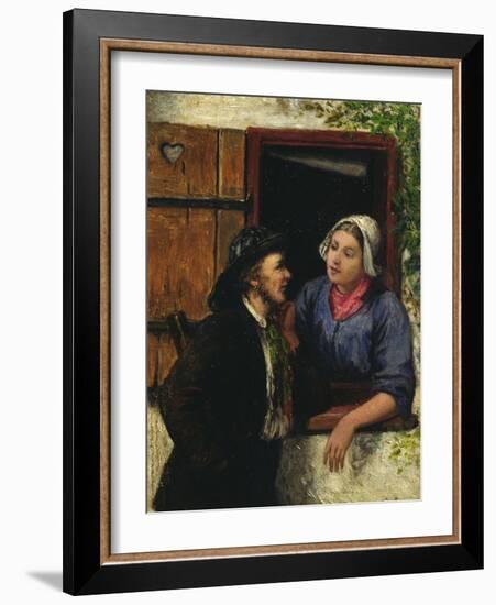 The Pilot and his Wife, 1881-Carl Julius Lorck-Framed Giclee Print