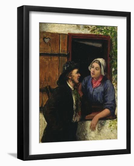 The Pilot and his Wife, 1881-Carl Julius Lorck-Framed Giclee Print