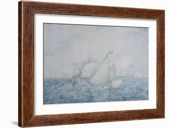 The Pilot Boat-Richard Dadd-Framed Premium Giclee Print