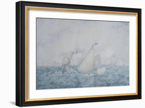 The Pilot Boat-Richard Dadd-Framed Premium Giclee Print