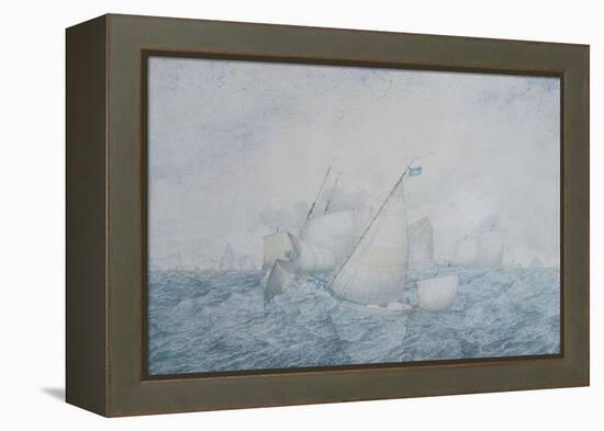 The Pilot Boat-Richard Dadd-Framed Premier Image Canvas