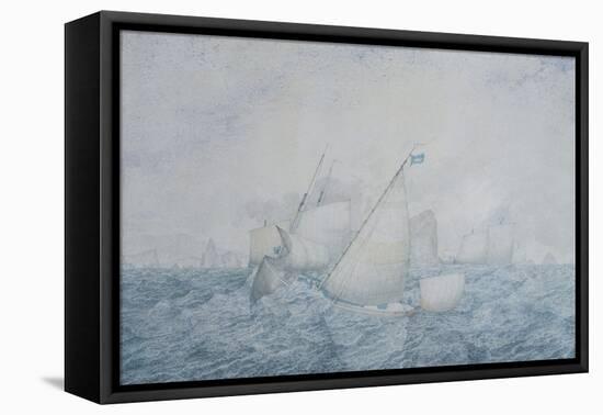 The Pilot Boat-Richard Dadd-Framed Premier Image Canvas