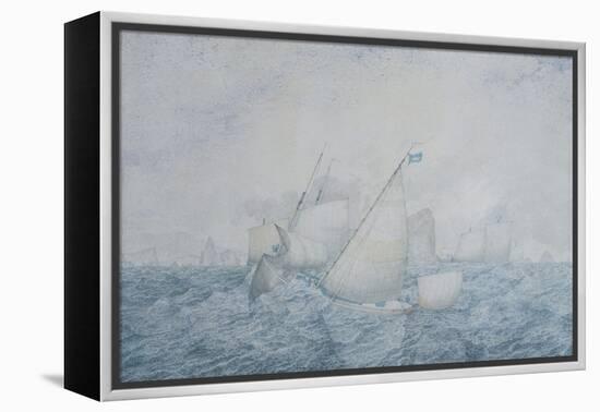 The Pilot Boat-Richard Dadd-Framed Premier Image Canvas