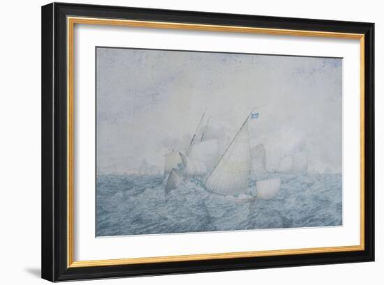 The Pilot Boat-Richard Dadd-Framed Giclee Print