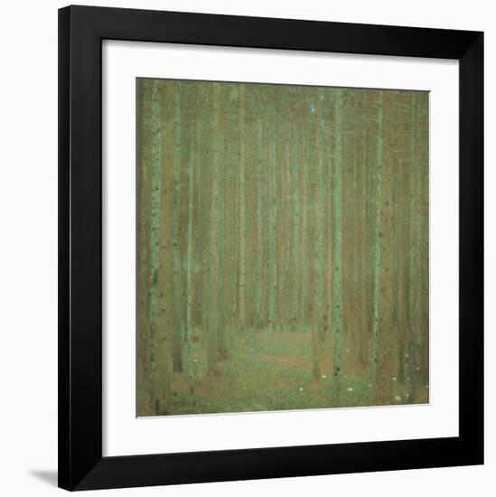 The Pine Forest-Gustav Klimt-Framed Giclee Print