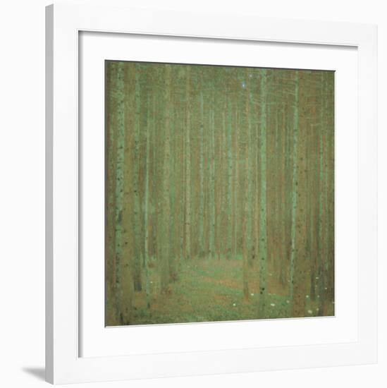 The Pine Forest-Gustav Klimt-Framed Giclee Print