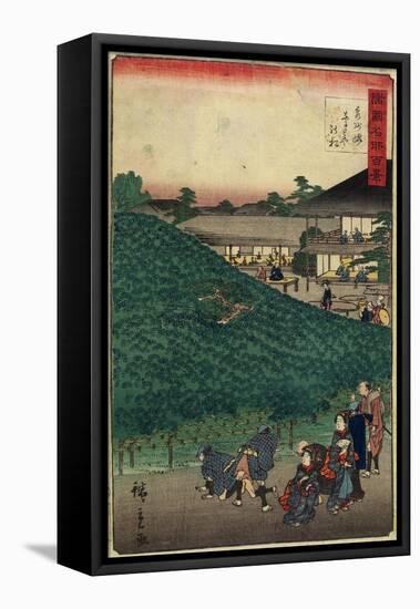 The Pine Tree of Naniwaya in Sakai of Senshu Province, September 1859-null-Framed Premier Image Canvas