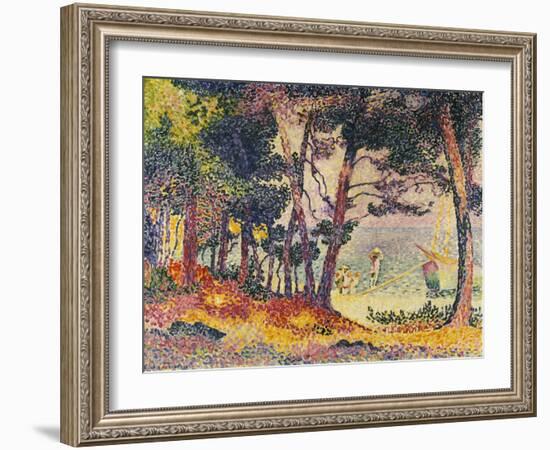 The Pine Wood (Provence), 1906-Henri Edmond Cross-Framed Giclee Print