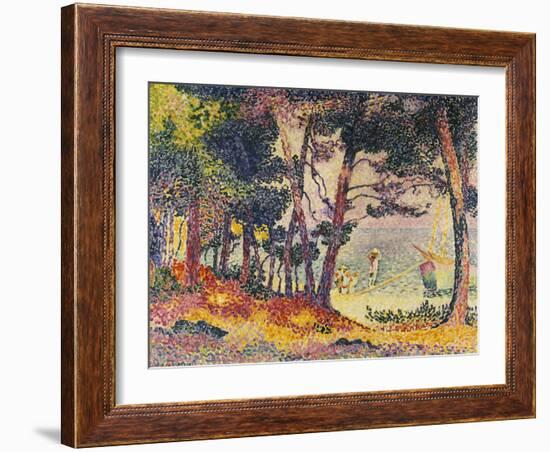 The Pine Wood (Provence), 1906-Henri Edmond Cross-Framed Giclee Print