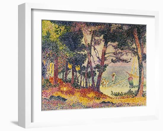 The Pine Wood (Provence), 1906-Henri Edmond Cross-Framed Giclee Print