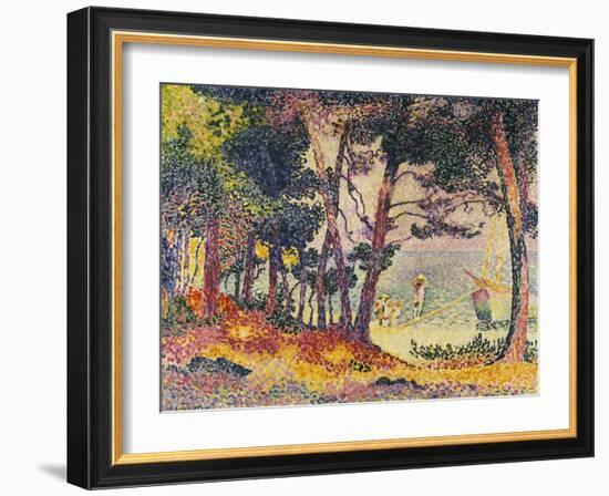 The Pine Wood (Provence), 1906-Henri Edmond Cross-Framed Giclee Print