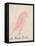 The Pink Bird, from 'sixteen Drawings of Comic Birds'-Edward Lear-Framed Premier Image Canvas