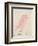 The Pink Bird, from 'sixteen Drawings of Comic Birds'-Edward Lear-Framed Giclee Print