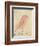 The Pink Bird-Edward Lear-Framed Giclee Print