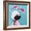 The Pink Bunny-Lucia Stewart-Framed Art Print