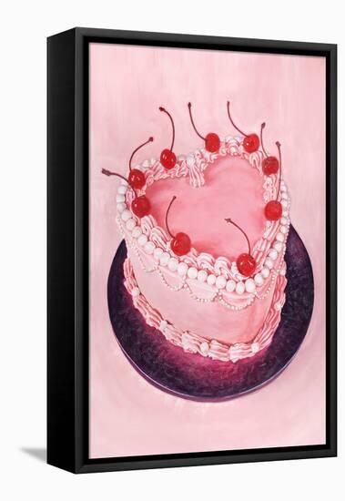 The Pink Cake-Julia-Framed Premier Image Canvas