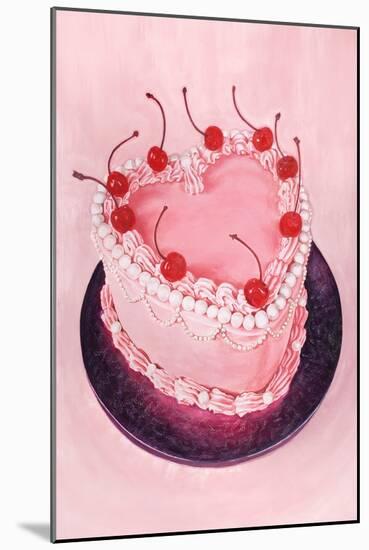 The Pink Cake-Julia-Mounted Giclee Print