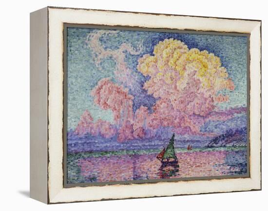 The Pink Cloud (Antibes), 1916-Paul Signac-Framed Premier Image Canvas