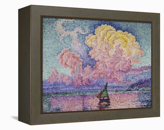 The Pink Cloud (Antibes), 1916-Paul Signac-Framed Premier Image Canvas