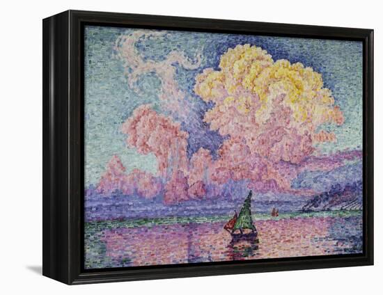 The Pink Cloud (Antibes), 1916-Paul Signac-Framed Premier Image Canvas