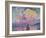 The Pink Cloud (Antibes), 1916-Paul Signac-Framed Giclee Print