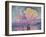 The Pink Cloud (Antibes), 1916-Paul Signac-Framed Giclee Print