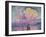 The Pink Cloud (Antibes), 1916-Paul Signac-Framed Giclee Print