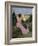 The Pink Dress, or View of Castelnau-Le-Lez, Herault, 1864-Frederic Bazille-Framed Giclee Print