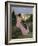 The Pink Dress, or View of Castelnau-Le-Lez, Herault, 1864-Frederic Bazille-Framed Giclee Print