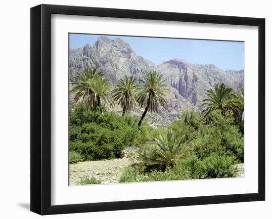 The pink granite flank of Mount Leket-Werner Forman-Framed Giclee Print