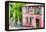 The Pink House - In the Style of Oil Painting-Philippe Hugonnard-Framed Premier Image Canvas