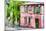 The Pink House - In the Style of Oil Painting-Philippe Hugonnard-Mounted Giclee Print