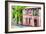 The Pink House - In the Style of Oil Painting-Philippe Hugonnard-Framed Giclee Print