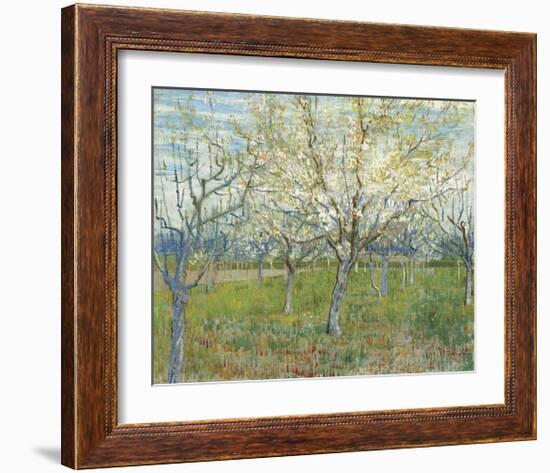 The Pink Orchard, 1888-Vincent van Gogh-Framed Giclee Print