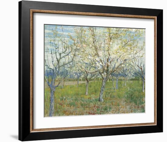 The Pink Orchard, 1888-Vincent van Gogh-Framed Giclee Print
