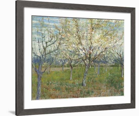 The Pink Orchard, 1888-Vincent van Gogh-Framed Art Print