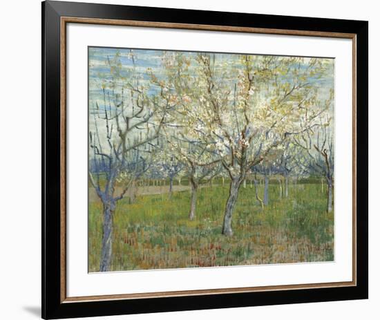 The Pink Orchard, 1888-Vincent van Gogh-Framed Art Print