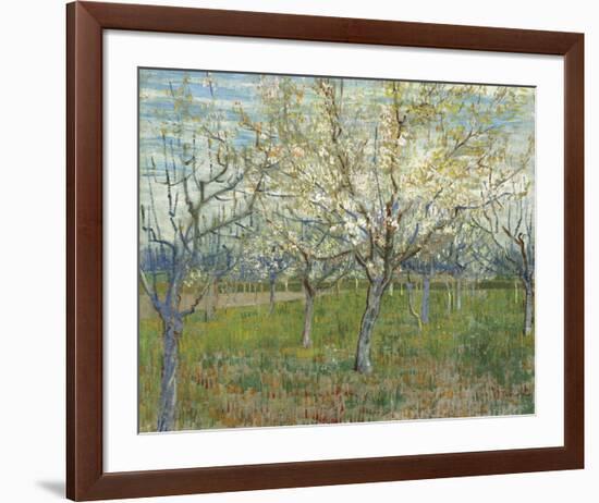 The Pink Orchard, 1888-Vincent van Gogh-Framed Art Print