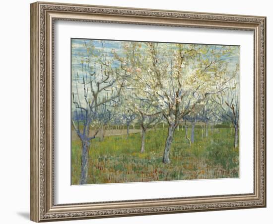 The Pink Orchard, 1888-Vincent van Gogh-Framed Giclee Print