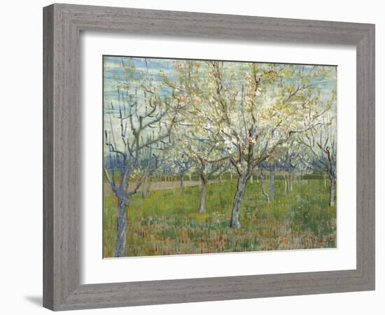 The Pink Orchard, 1888-Vincent van Gogh-Framed Giclee Print