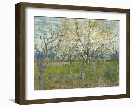 The Pink Orchard, 1888-Vincent van Gogh-Framed Giclee Print