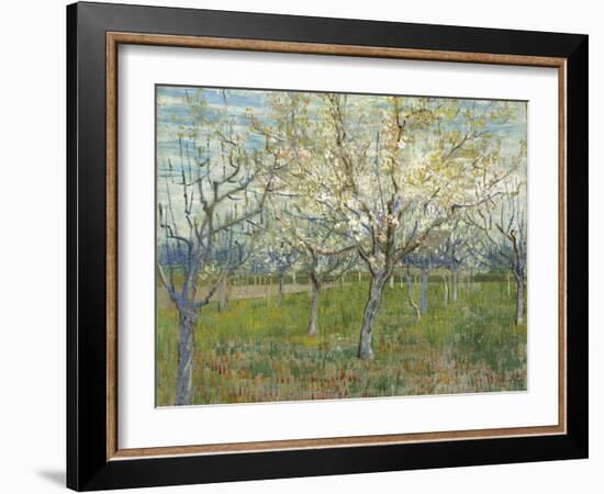 The Pink Orchard, 1888-Vincent van Gogh-Framed Giclee Print