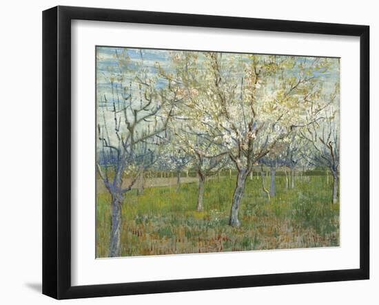 The Pink Orchard, 1888-Vincent van Gogh-Framed Giclee Print