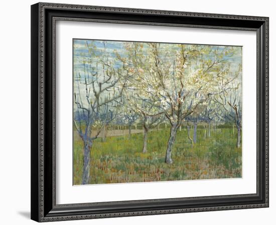 The Pink Orchard, 1888-Vincent van Gogh-Framed Giclee Print