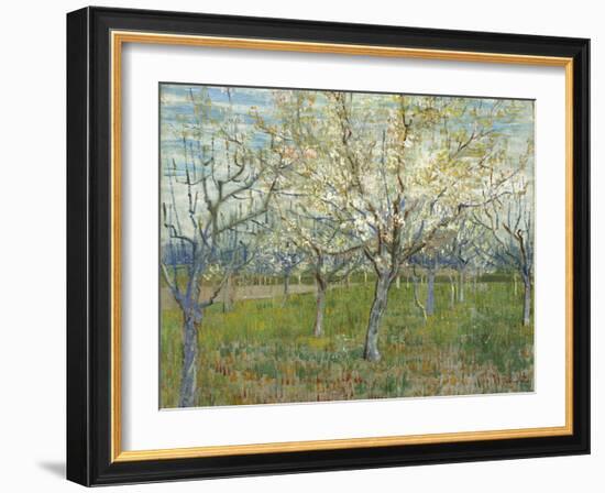 The Pink Orchard, 1888-Vincent van Gogh-Framed Giclee Print